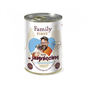 FamilyFirst Bogata w jagnięcinę+ziemniak adult 400g