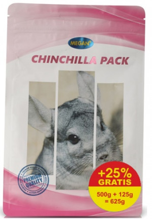 MEGAN Chinchilla Pack - karma dla szynszyli - 500 + 125 g
