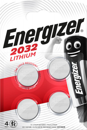 ENERGIZER BATERIE SPECJALISTYCZNA CR2032 4 SZTUKI 3V