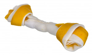MACED Przysmak dla psa - kość wiązana biała jagnięcina 16cm 1szt.