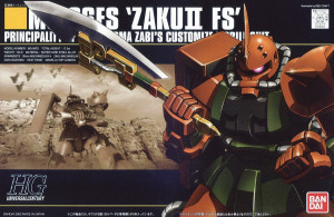HGUC 1/144 MS-06FS ZAKU II FS