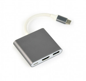 GEMBIRD MULTI ADAPTER USB TYP-C (M)->USB, HDMI SZA