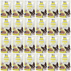BRIT Care Mini Lamb - mokra karma dla psa - 24x85g