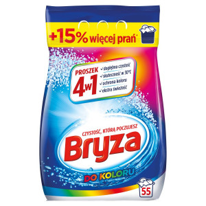 BRYZA 4w1 proszek Kolor 3,575kg / 55 prań