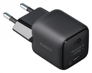 AUKEY ŁADOWARKA SIECIOWA GAN, USB-C, 20W