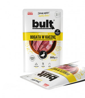 BULT Mielonka bogata w kaczkę - mokra karma dla psa - 500g