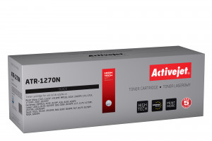 Activejet ATR-1270N Toner do drukarki Ricoh, Zamiennik Ricoh 1270D 888261; Supreme; 7000 stron; czarny.