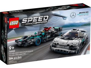 LEGO Speed Champions 76909 Mercedes-AMG F1 W12 E Performance i Mercedes-AMG ONE