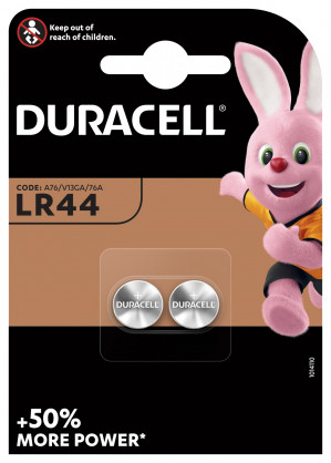 Bateria DURACELL alkaliczna LR44 B2