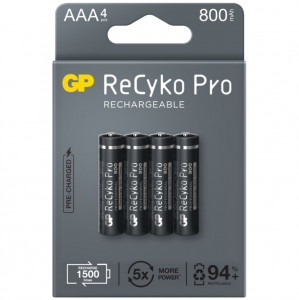 GP 4X R03 GP RECYKO 800MAH 85AAAHCB-5EB4