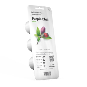 Click&Grow Nasiona Smart Soil Purpurowe Chili 3pak