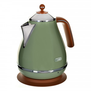 Czajnik elektryczny Delonghi KBOV 2001.GR (1,7l 2000W Oliwkowy)