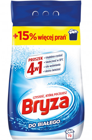 BRYZA Proszek do prania 4w1 do Białego 4,55kg