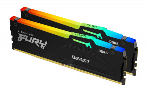Kingston FURY DDR5 32GB (2x16GB) 5600MHz CL40 Beast Black RGB (KF556C40BBAK2-32)