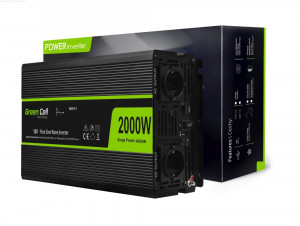 GREEN CELL PRZETWORNICA INV11 12V-230V 2000W/4000W