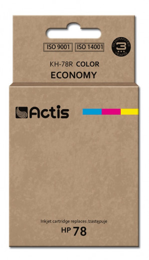 Actis KH-78R Tusz do drukarki HP, Zamiennik HP 78 C6578D; Standard; 45 ml; kolor.