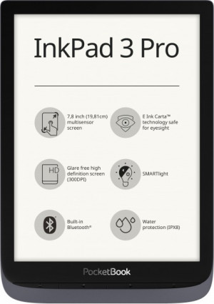 PB 740 InkPad 3 Pro metallic gray