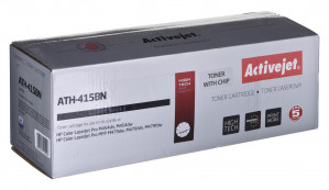 Activejet ATH-415BN Toner do drukarki HP; zamiennik HP 415A W2030A; Supreme; 2400 stron; Czarny, z chipem