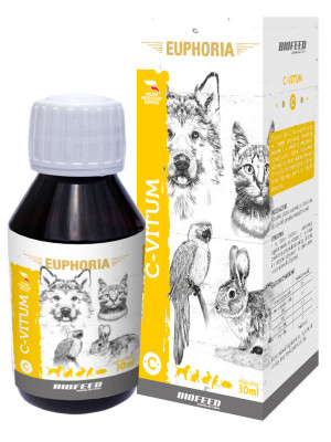 BIOFEED Euphoria C-Vitum - witaminy dla psa i kota - 30 ml