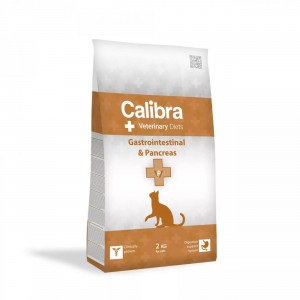 CALIBRA Veterinary Diets Cat Gastrointestinal & Pancreas - sucha karma dla kota - 2 kg