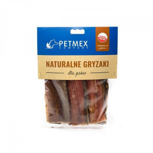 Gryzak dla psów PETMEX Mięso wołowe-przełyk 100g