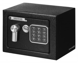 Yale Mini Electronic Safe Black Sejf podstawowy YSV mini czarny