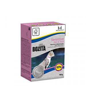 BOZITA Feline Hair & Skin Sensitive -tetra pak 190g