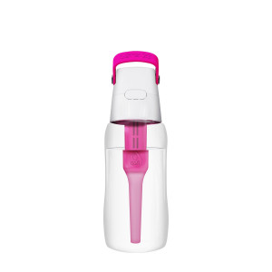 Butelka Dafi SOLID 0,5L z wkładem filtrującym (flamingowa / różowa)