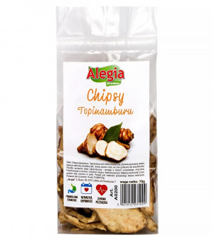 ALEGIA Chipsy topinamburu - przysmak dla gryzoni i królika - 70 g