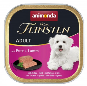ANIMONDA Vom Feinsten Adult Classic indyk i jagnięcina - mokra karma dla psa - 150 g