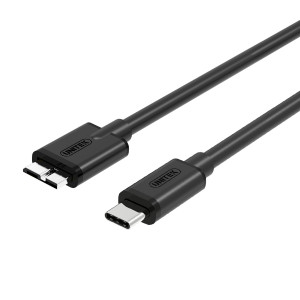 UNITEK KABEL USB TYP-C - MICROUSB 3.0, 1M,Y-C475BK