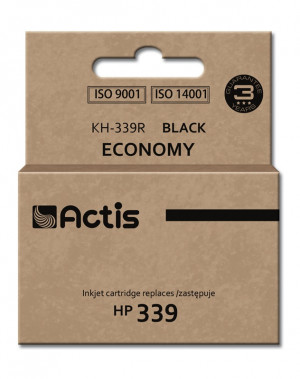 Actis KH-339R Tusz do drukarki HP, Zamiennik HP 339 C8767EE; Standard; 35 ml; czarny.