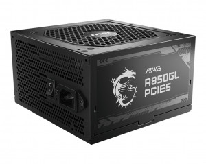 Zasilacz MSI MAG A850GL PCIE5 850W 80+ Gold ATX 3.1 (306-7ZP8A11-CE0)