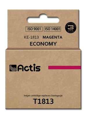 Actis KE-1813 Tusz do drukarki Epson, Zamiennik Epson T1813; Standard; 15 ml; purpurowy.