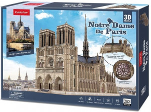 Cubic Fun Puzzle 3D Notre Dame De Paris