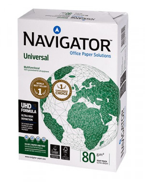 Papier XERO PREMIUM NAVIGATOR UNIVERSAL 500 arkuszy + 50 gratis, 80 g/m2 A4