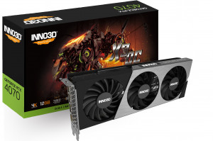 Karta graficzna INNO3D GeForce RTX 4070 X3 OC DLSS 3