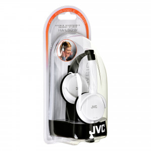 Słuchawki JVC HAL50WE (nauszne, białe)