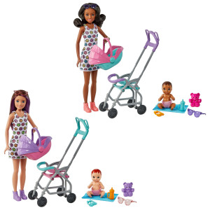 Barbie Skipper Klub Opiekunek Zestaw + lalki HHB68
