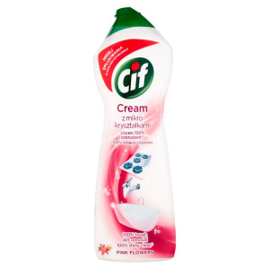 CIF Cream Pink Fl Mleczko z mikrokryształkami 780g