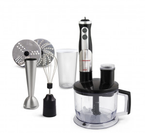 Blender ręczny esperanza crema ekm004 (800w/czarny-inox) ekm004