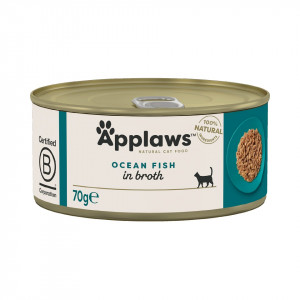 APPLAWS Ocean Fish in Broth - mokra karma dla kota - 70g