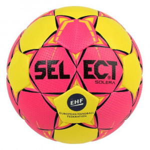 Piłka ręczna Select Solera Senior 3 2018 różowo-żółta rozm. 3 16254