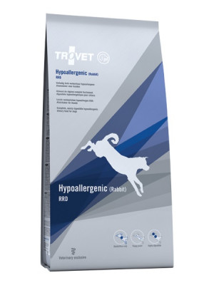TROVET Hypoallergenic RRD z królikiem - sucha karma dla psa - 12.5 kg