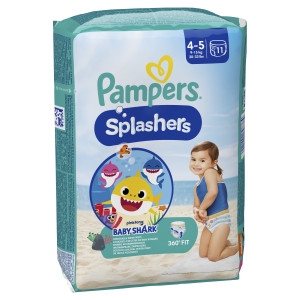 Pampers pieluchomajtki Splashers S4 11szt