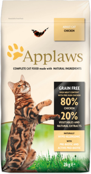 APPLAWS CAT Kurczak - sucha karma dla kota z wysoką zawartością mięsa - 7,5kg