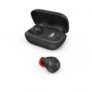 Słuchawki dokanałowe HAMA TRUE WIRELESS SPIRIT CHOP czarne (184080)