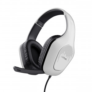 Słuchawki TRUST ZIROX HEADSET WHITE (25147)