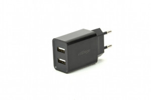 ENERGENIE ŁADOWARKA SIECIOWA 2-PORTY USB 2.1A,CZAR