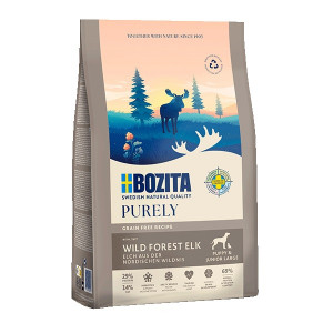 BOZITA Purely Junior Duże rasy Łoś - sucha karma dla psa - 2,5kg
